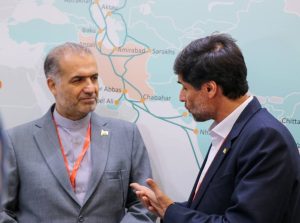 استقبال از مسیر ایران در کریدور شمال-جنوب در نمایشگاه مسکو