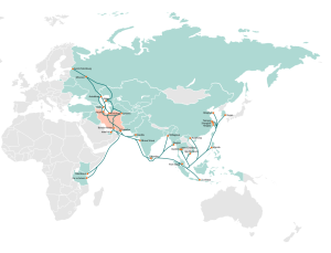 International North-South Transport Corridor (INSTC):